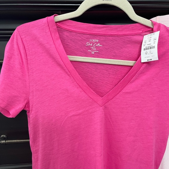 J.CREW slub cotton tee XS - Picture 5 of 9